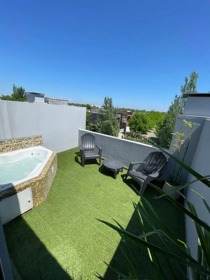 Precioso departamento amoblado alquiler temporal con Jacuzzi